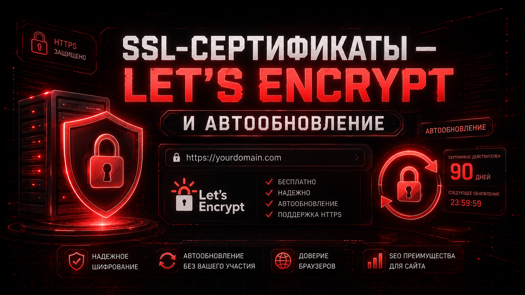 SSL-сертификаты — Let's Encrypt и автообновление