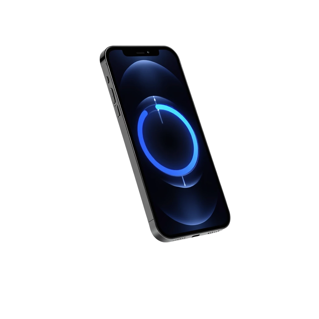 iPhone с мобильным приложением