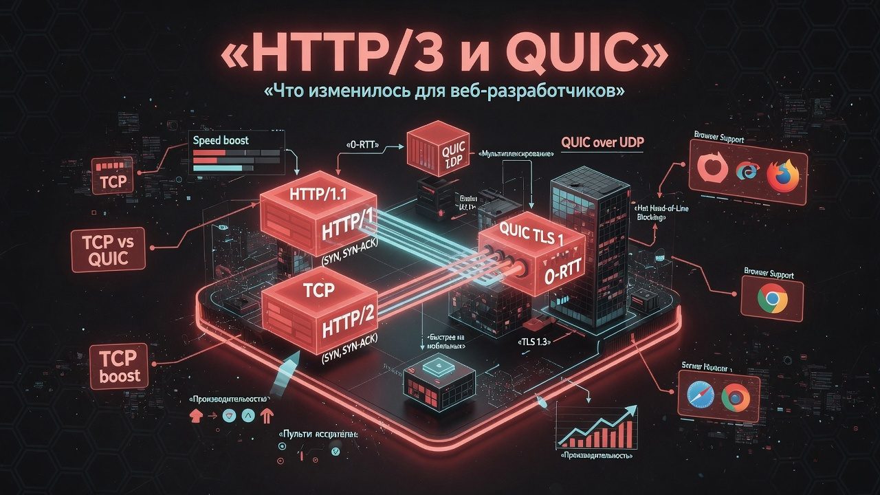 HTTP/3 и QUIC — что изменилось для веб-разработчиков
