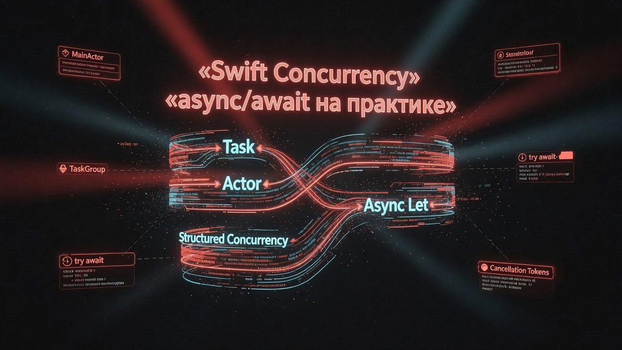 Swift Concurrency — async/await на практике
